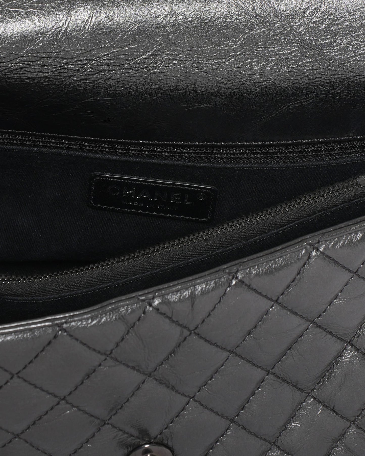 Chanel Leather Medium Coco Top Handle Bag With Shoulder Strap