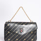 Gucci Bi-Colour Black & Red Lined Thiara Leather Crossbody Bag