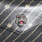 Gucci Bi-Colour Black & Red Lined Thiara Leather Crossbody Bag