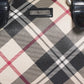 Burberry Nova Checks PU & Patent Leather Boston Bag