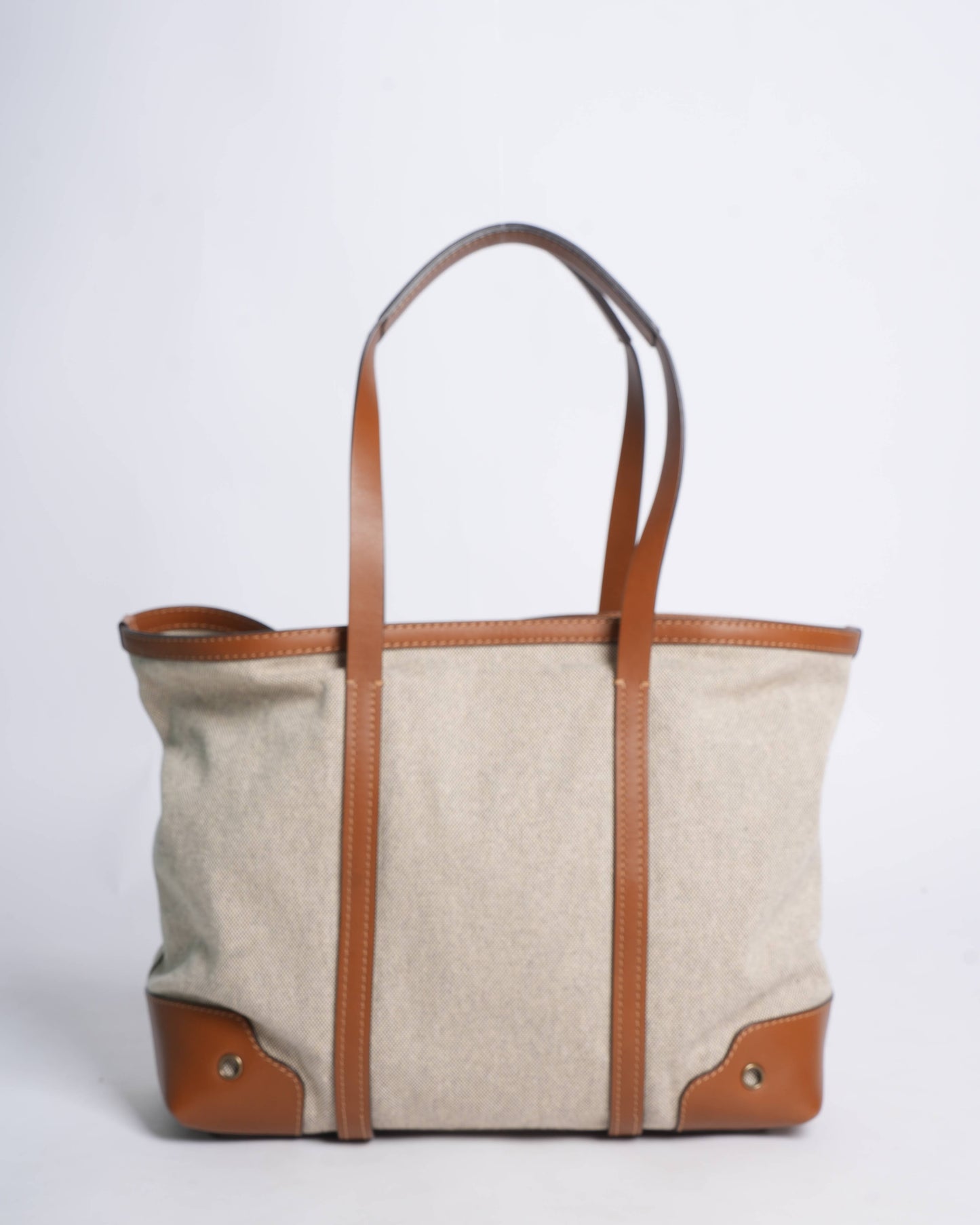 New Burberry  Patterson Canvas Logo Tote