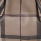 Burberry Nova Check Coated Canvas Small Brookly Hobo