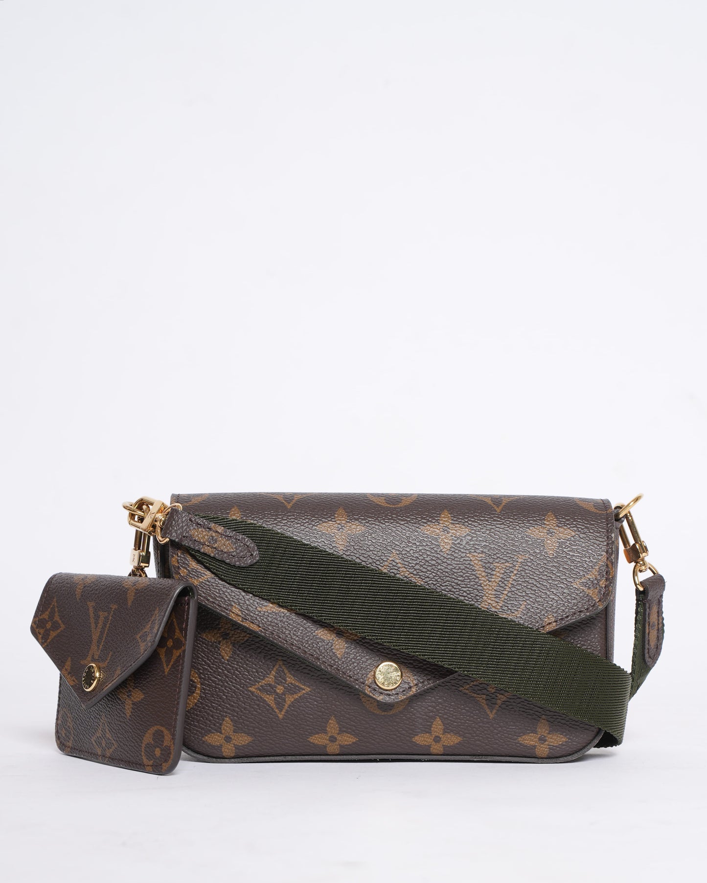 Louis Vuitton Monogram Félicie Strap & Go Crossbody Bag