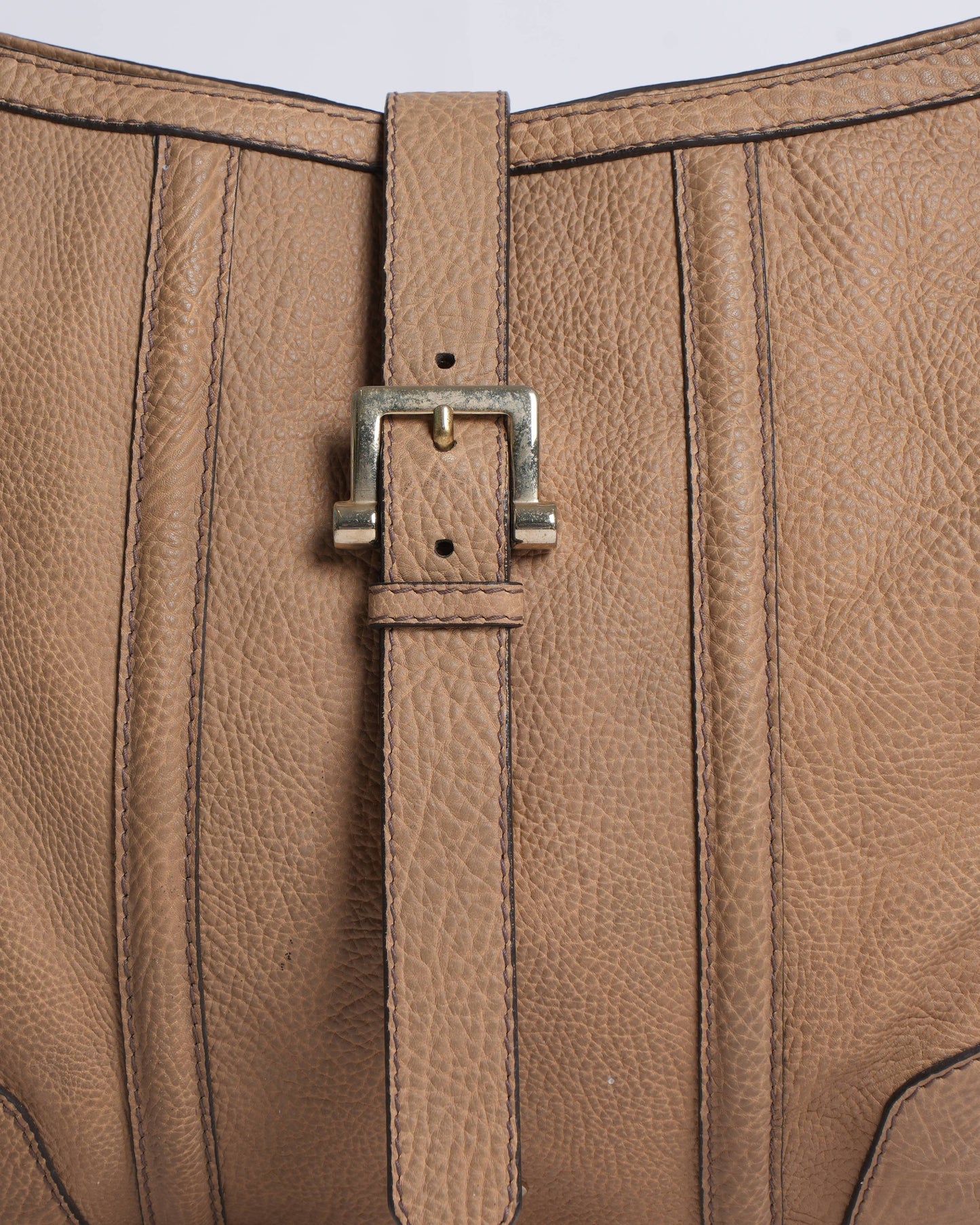 Burberry  laeather large hobo bag