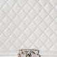 Chanel Boy Large Leather Handbag In White