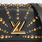 Louis Vuitton Twist Handbag in Studded Epi Leather