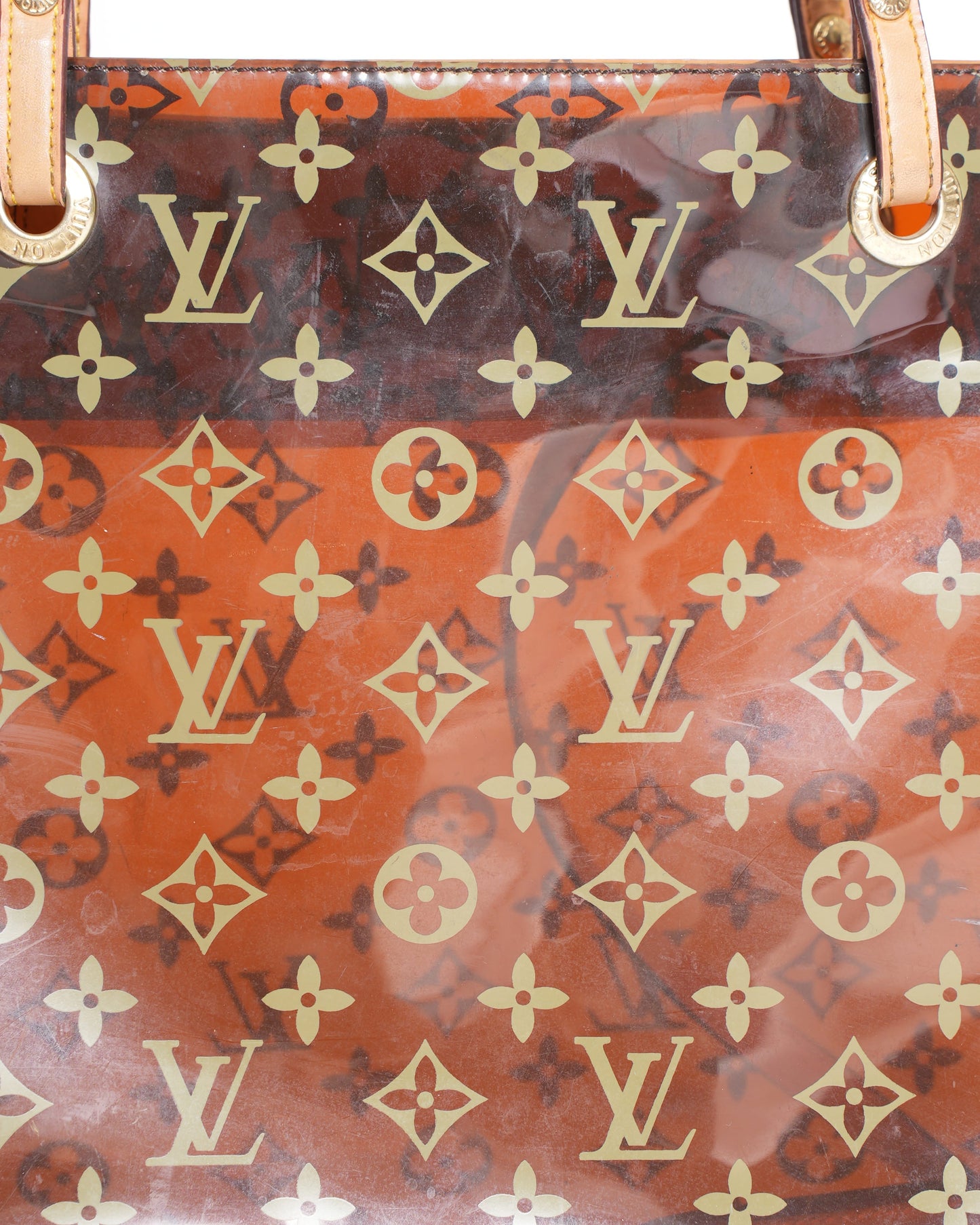 Louis Vuitton Monogram Vinyl Ambre Sac Cabas GM Tote (2000s)