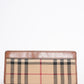 Burberry Nova Check Zip Around Wallet