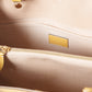 LV Montaigne Patent Leather MM Top Handle Bag In Yellow