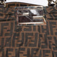 Fendi Tobacco Zucca Mia Shoulder Bag