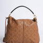 Louis Vuitton Caramel Monogram Mahina Leather Selene PM Shoulder Bag