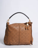 Louis Vuitton Caramel Monogram Mahina Leather Selene PM Shoulder Bag