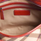 Burberry Red Patent Leather Supernova Check Coated Canvas Regent Tote Bag