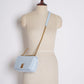 BURBERRY Blue Lola Small Leather CrossBody Bag