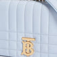 BURBERRY Blue Lola Small Leather CrossBody Bag