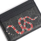Gucci Kingsnake Men's Print GG Supreme Card Case