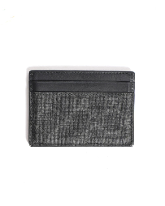 Gucci Kingsnake Men's Print GG Supreme Card Case