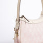 Gucci Pink GG Canvas Baguette Shoulder Bag
