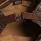 Fendi Canvas Zucca Shoulder Bag In Brown