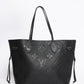 New Louis Vuitton Neverfull MM Monogram Empreinte Leather Bag