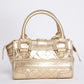 Burberry Gold Top Handle Bag