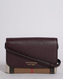 Burberry Hampshire Ho  Check Crossbody Bag