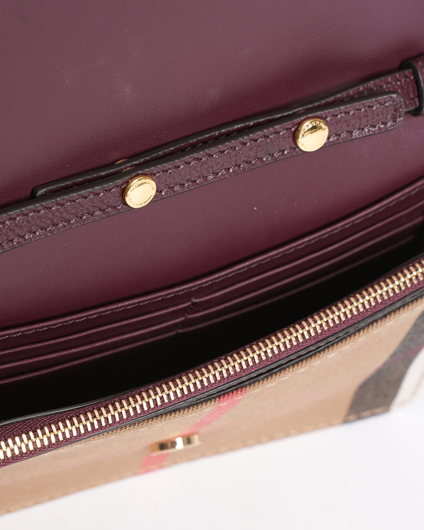 Burberry Hampshire Ho  Check Crossbody Bag