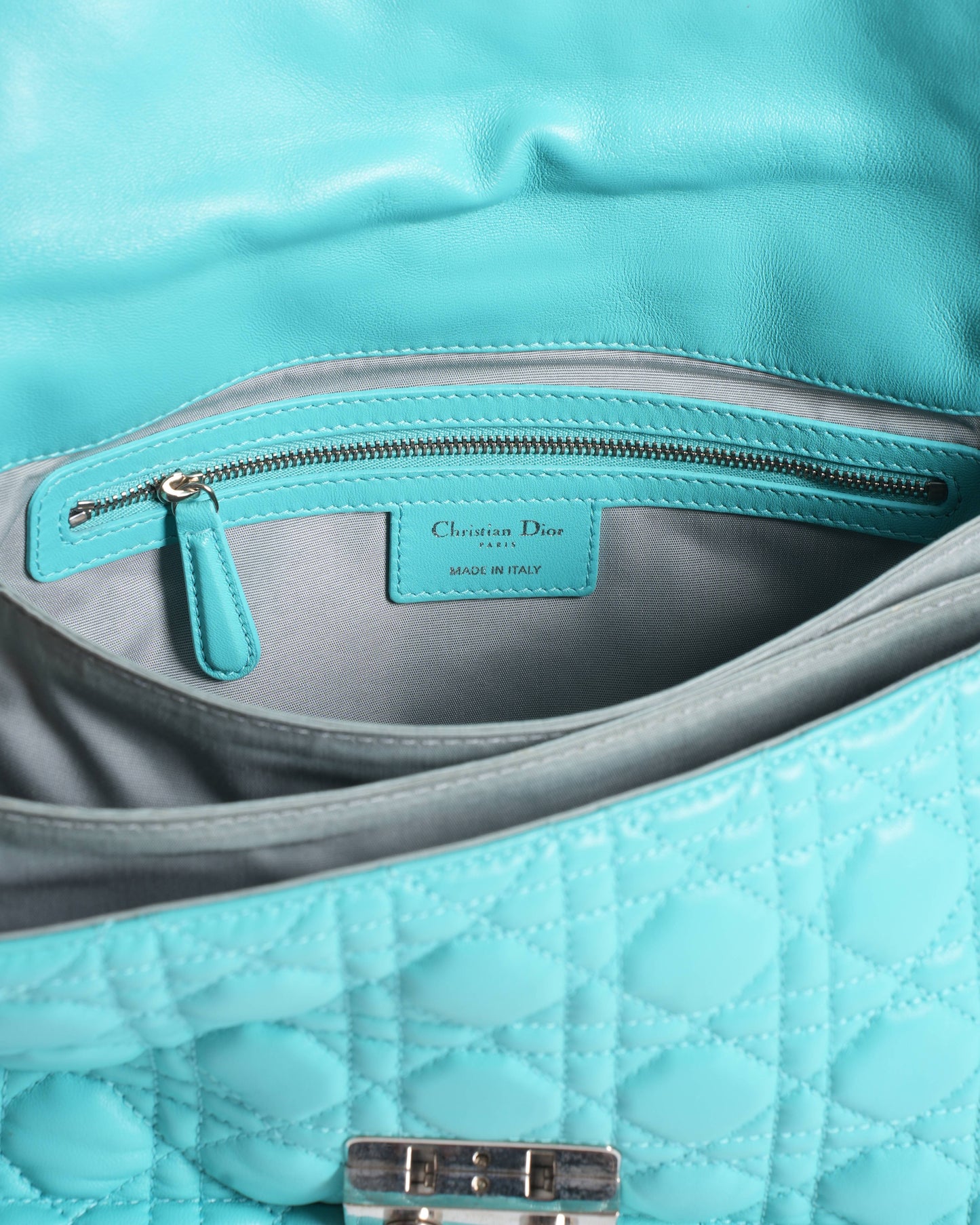 Christain dior cannage quilted new lock shoulder bag
