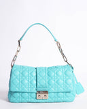 Christain dior cannage quilted new lock shoulder bag