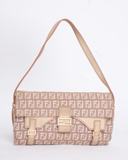 Fendi Canvas Shoulder Bag