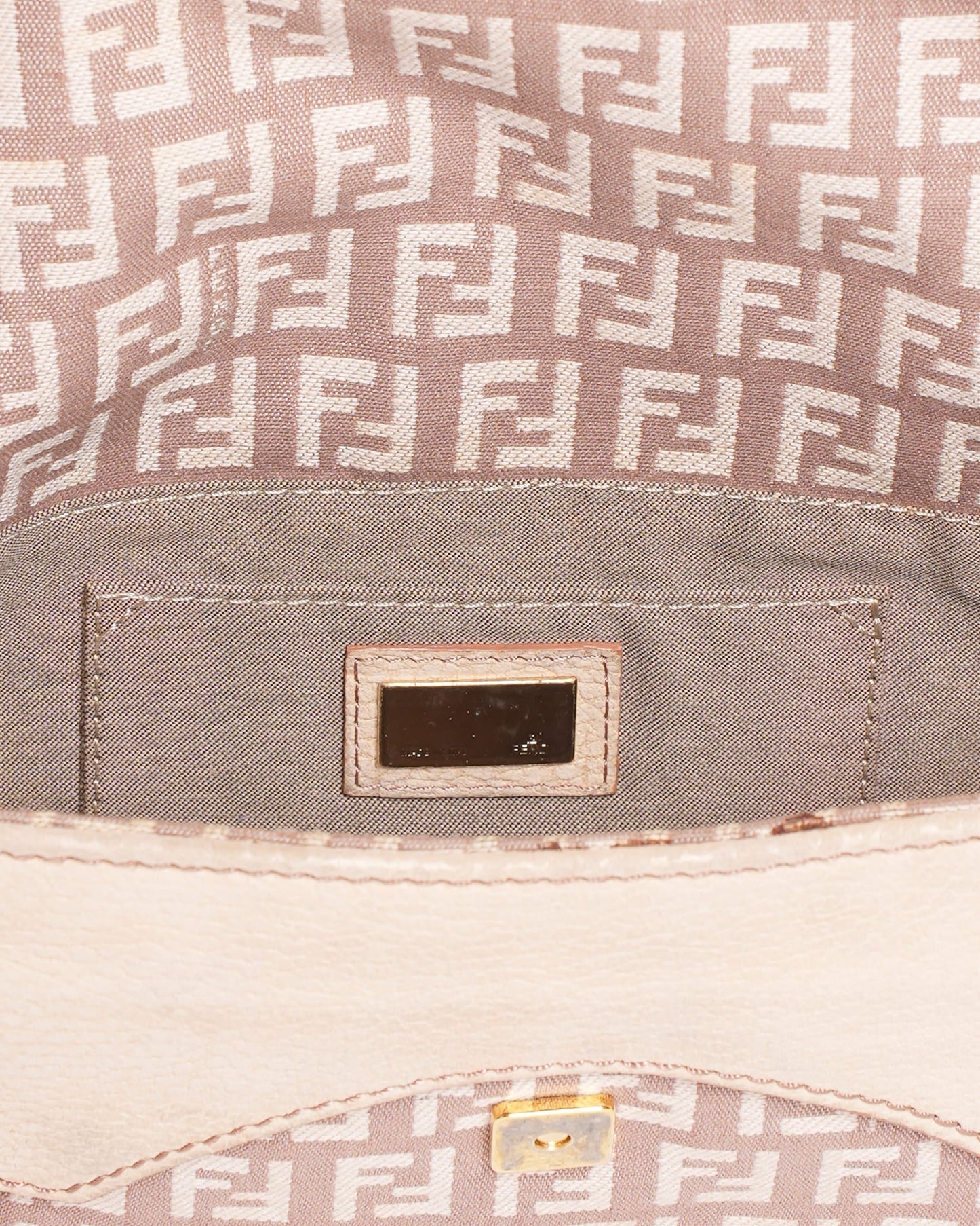 Fendi Canvas Shoulder Bag