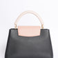 Louis Vuitton Capucines MM Top Handle Bag in Colourblock Pink & Black