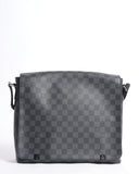 New Louis Vuitton District Leather Messenger Bag
