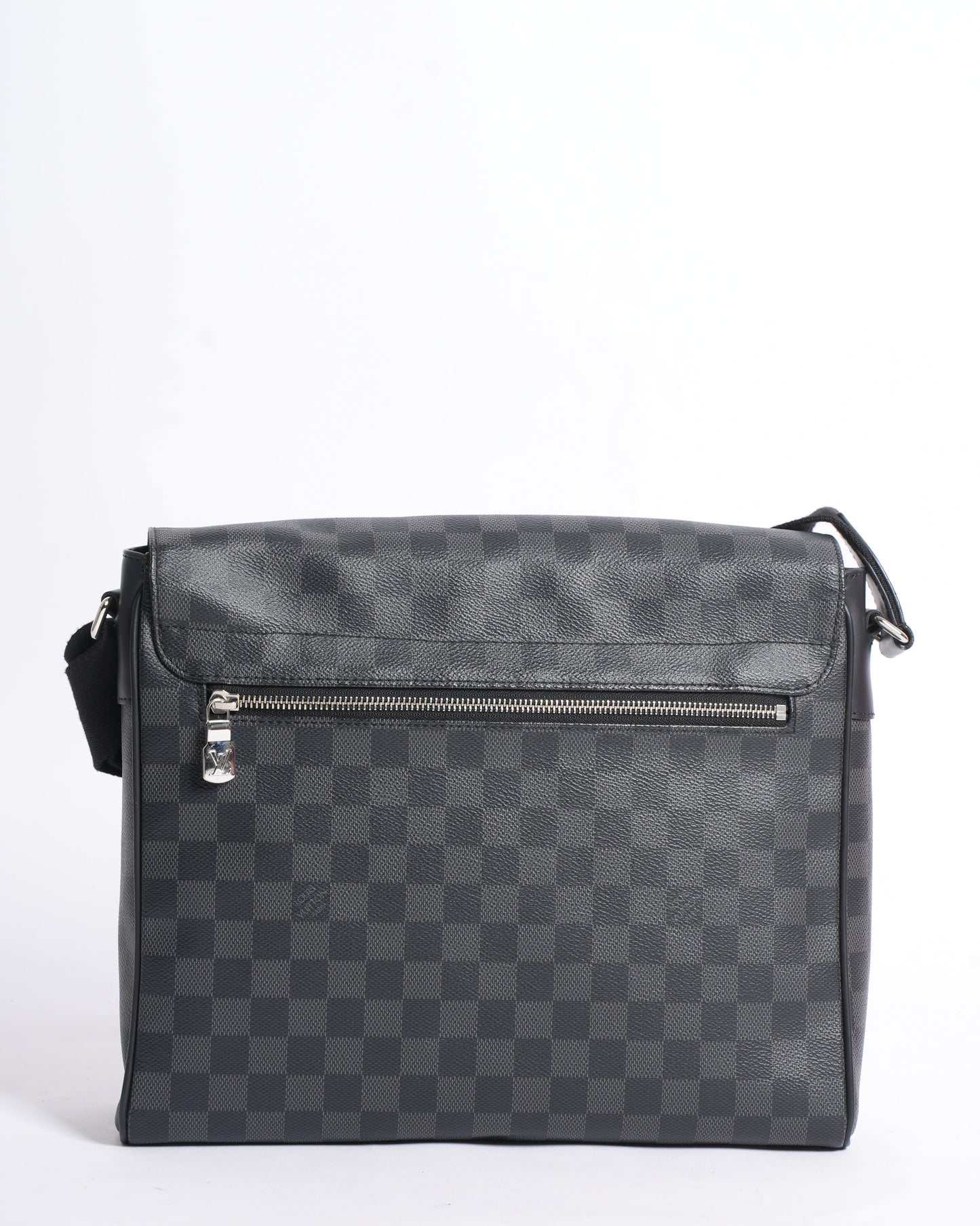 New Louis Vuitton District Leather Messenger Bag