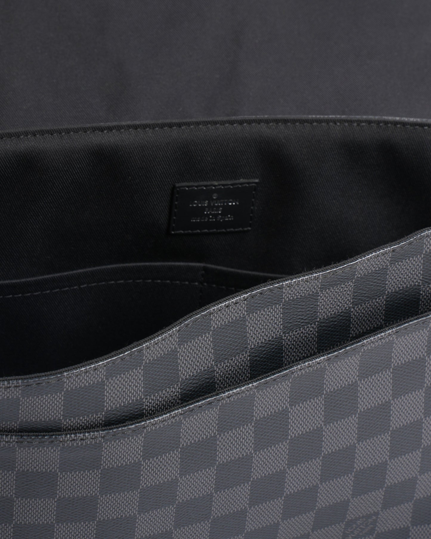 New Louis Vuitton District Leather Messenger Bag