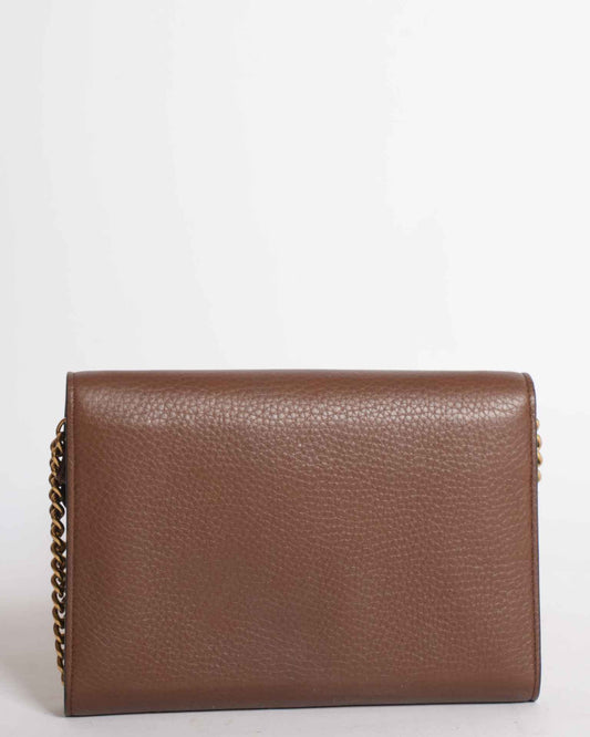 Gucci GG marmont wallet on chain bag