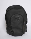 Gucci Black Coated Canvas Backpack Men's