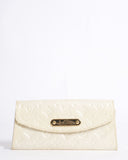Louis vuitton sunset boulevard patent leather Clutch bag
