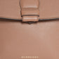 Burberry Camberley Top Handle Bag in Leather and Ho  Check Canvas