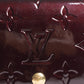 Louis Vuitton Monogram Vernis Card Case in Maroon