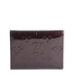 Louis Vuitton Monogram Vernis Card Case in Maroon