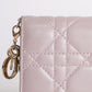 Mini Lady Dior Gardenia Wallet