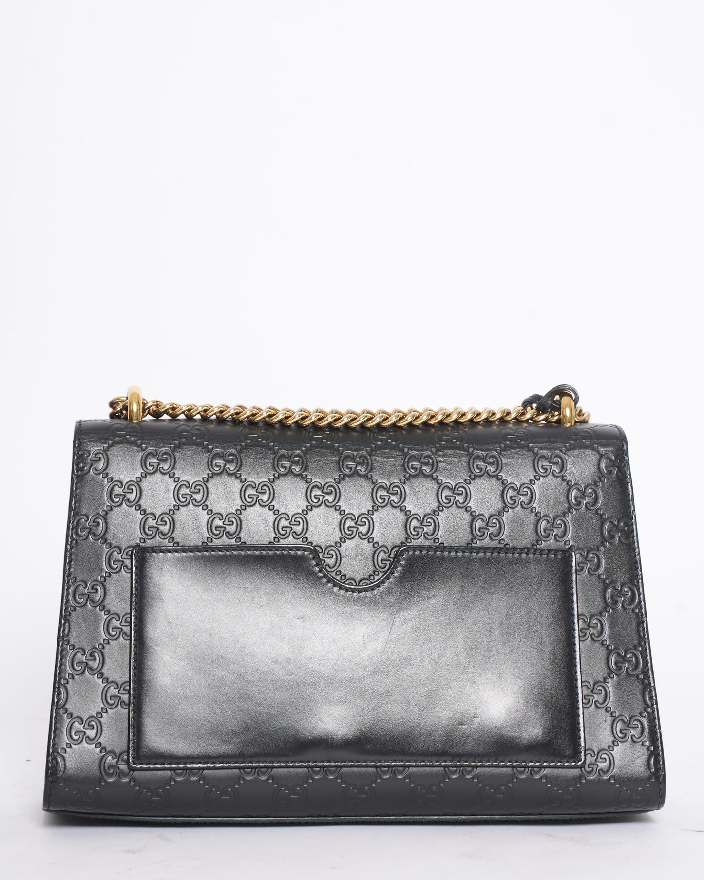 Gucci Guccissima Emily Shoulder Bag in Black