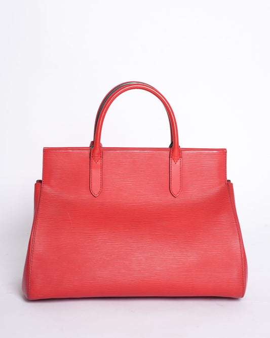 Louis?Vuitton Coquelicot Epi Leather Marly MM Bag