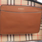 Burberry Small Triple Stud Calfskin Top Handle Bag with Shoulder Strap