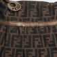 Fendi Monogram Canvas & Leather Shoulder Bag