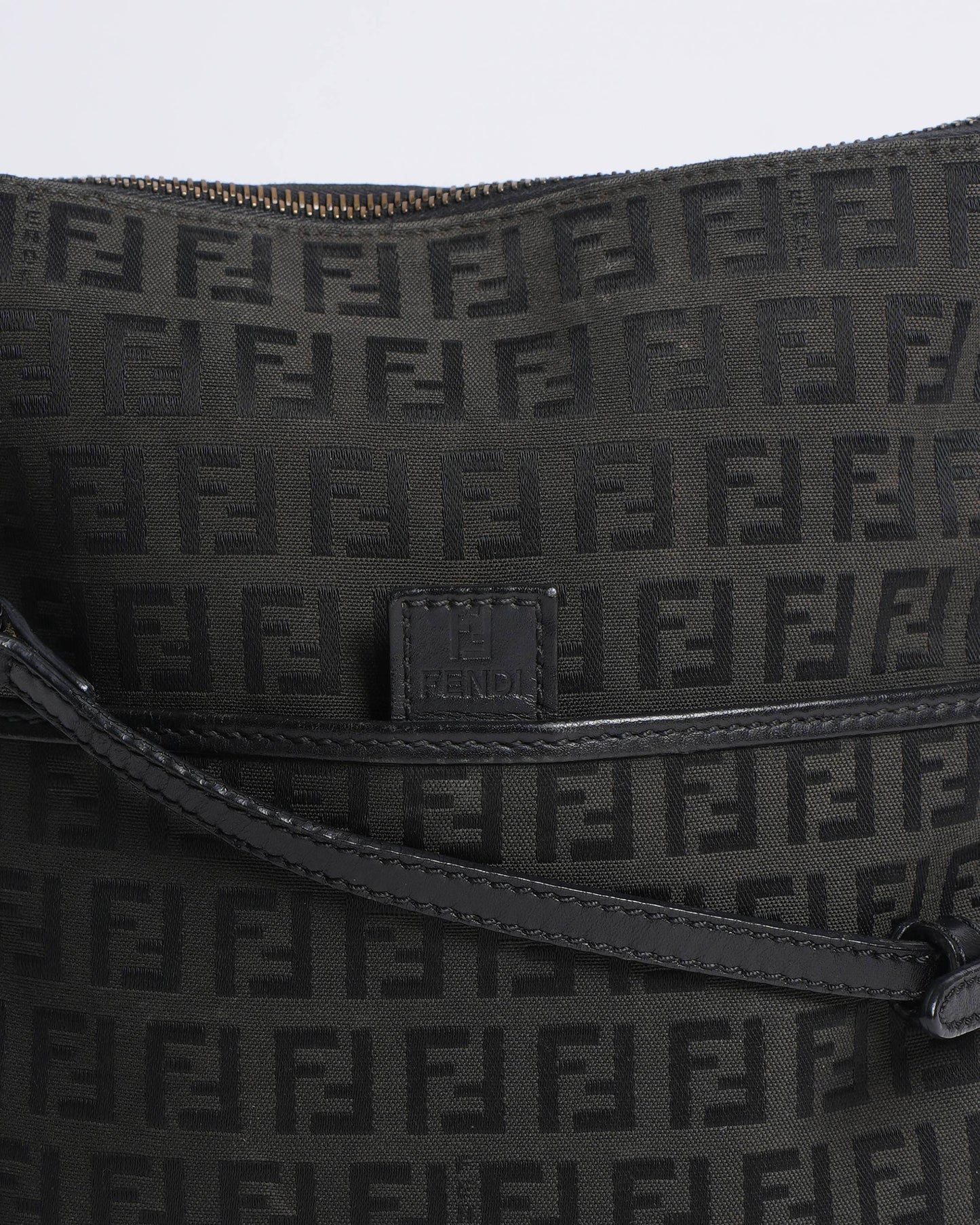 Fendi  Zucchino FF Crossbody Bag