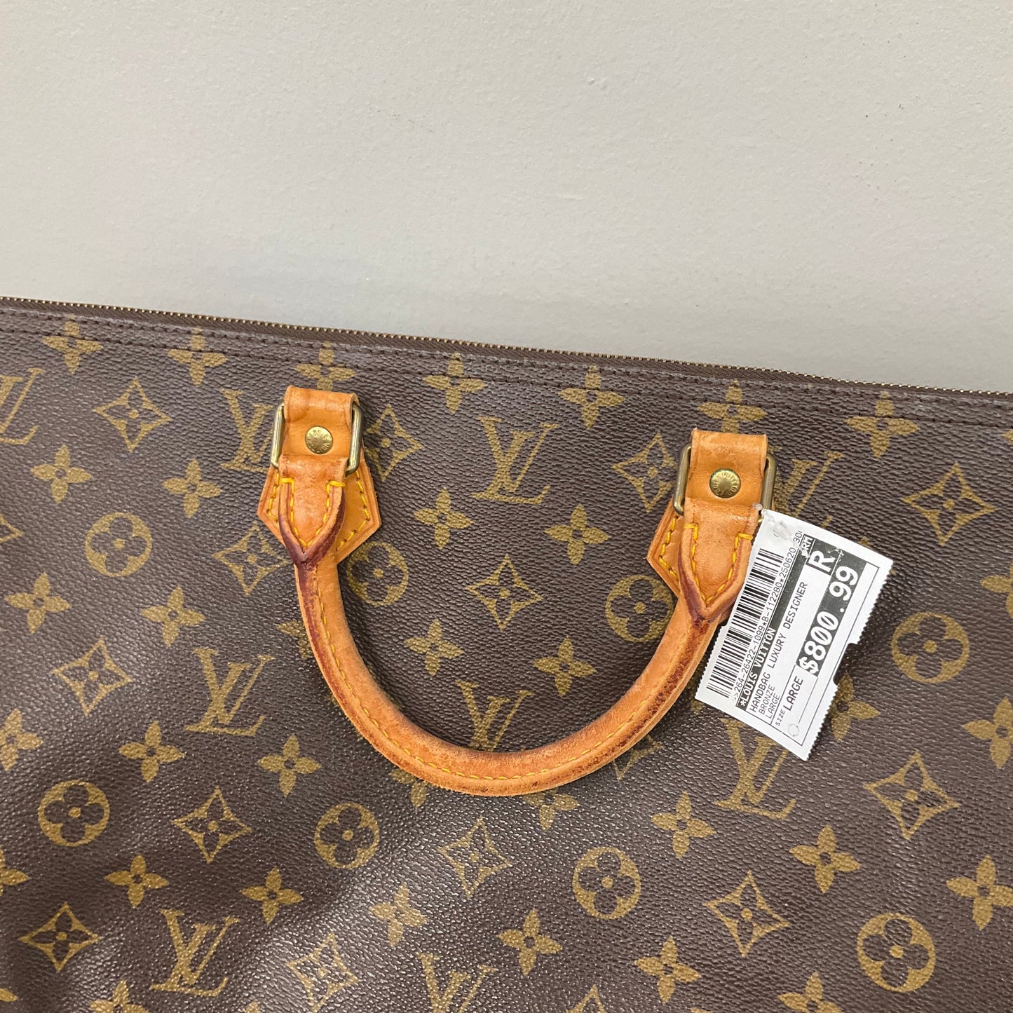 1982   Speedy 40 By Louis Vuitton In Brown Monogram, Size: 40