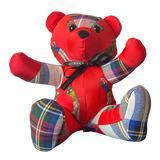 Tee Time   Silk Scarf Tender Teddy Bear