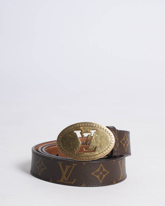 Louis Vuitton   Women's Monogram Buckle Belt